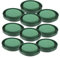 ARTIBETTER 10 Piezas Platos Redondos de Floral para Arreglos de Flores de Barro con Capacidad de Almacenamiento de Agua para Decoraciones de Bodas