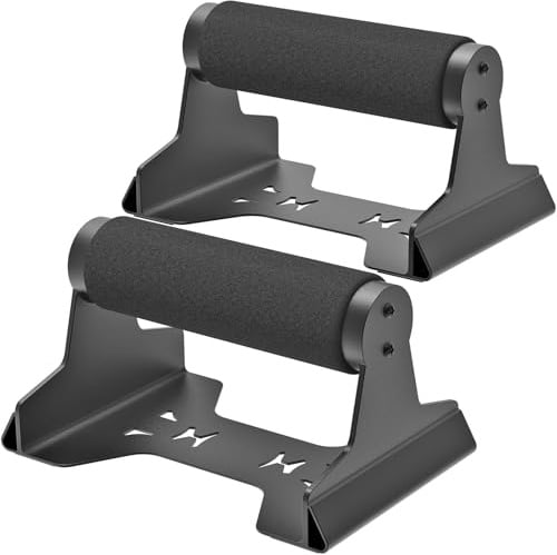 SELEWAERE Calisthenics Equipment Liegestützgriffe - Rutschfest Parallettes Handstand Griffe Robuste Push Up Bars, Liegestützbrett für Bodentraining, Handstand, Krafttraining