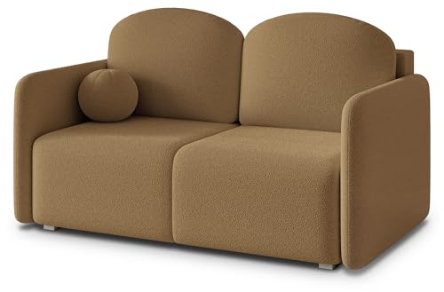 Masseno Sofa SUVI II Q mit Schlaffunktion, Sofa mit Bettkasten, Wohnzimmersofa, Couch, Soffa, Bettsofa, Couchgarnitur- Orange, Quelle 17