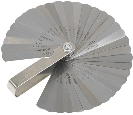 Sealey VS512 35 Blade Feeler Gauge-Dual Marked, Silver
