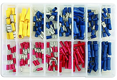 Connect 31853 Assorted Push-On Terminals Box 200pc