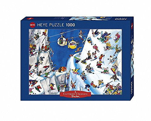 Heye 29565 - Standardpuzzle, Roger Blachon Snowboards, 1000 Teile