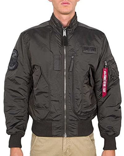 Alpha Industries Alpha Indutries Engine Bomber Veste pour Homme, Rep.Grey