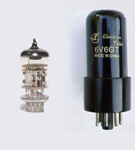 Jellyfish Audio 6V6/6P6P & 12AX7 Kit valvola per amplificatore Fender Champ chitarra