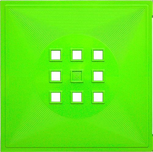 DEKAFORM Designer Regaltür als Fach-Einsatz, Regalsysteme mit Mass ca. 33,6cm x 33,6cm, mit Anleitung für IKEA Regal Expedit Kallax Nornäs - Würfel Flexi - XXXL Lutz (Hellgrün)