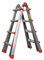 MARCHETTI 8021227005694 Scala Alluminio ALLUNGABILE Squadra mt 5,25 pioli 10, Grigio