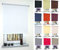 Garduna Pull Verdunkelungs-Rollo # Cream 132cm # viele Farben & Größen - komplett verdunkelnd/Blackout Mittelzugrollo Springrollo Schnapprollo