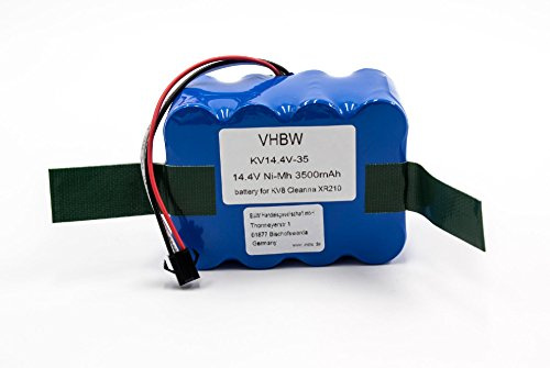 vhbw Akku kompatibel mit H.Koenig SWR22 Home Cleaner Heimroboter (3500mAh, 14,4V, NiMH)