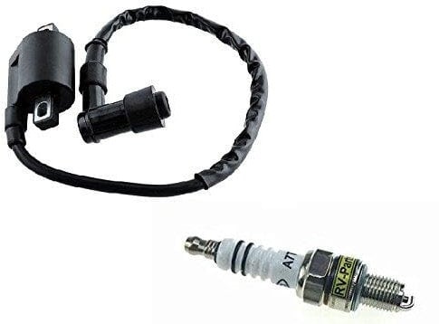 Zündspule Zündung Dirtbike Cross Enduro Pitbike Quad ATV Magnetzündung + Zündkerze A7RTC - A7TC