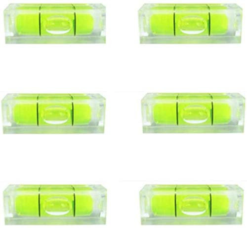 Utoolmart 9×25mm Green Universal Precision Bubble Level Vials Spirit Level Picture Hanging Levels Mark Measuring Instruments Layout Tools 10pcs