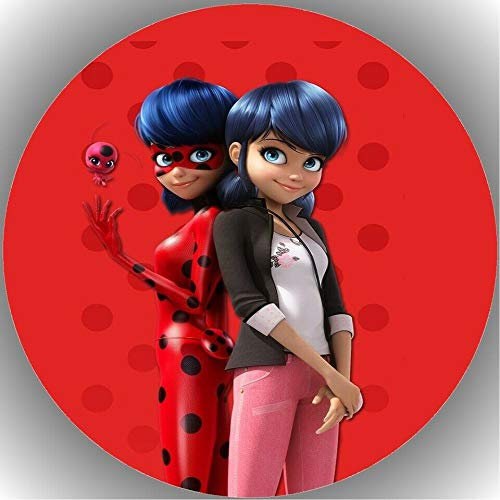 Fondant Tortenaufleger Tortenbild Geburtstag Lady Bug L19