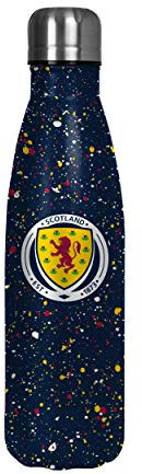 FOCO International Football Scotland Fan Thermal Insulated Paint Insulated 500ml Bottle