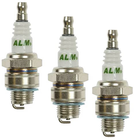 Masterpart 3 x ALM Spark Plug J19LM For 2 & 4 Stroke Petrol Lawnmower And Cultivator Engine