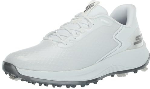 Skechers Golf Men's Blade Grip Flex Spikeless Waterproof Golf Shoe Sneaker, White, 7.5 UK