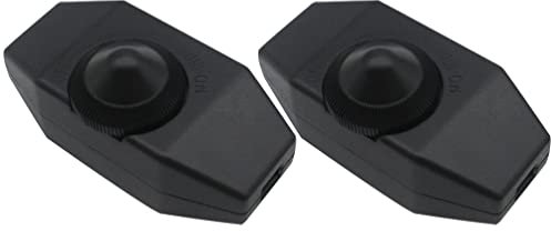 VILLCASE 2st Drehdimmer Dimmschalter Lichtleistenschalter Drehschalter Mini-controller Dimmer Lichtschalter Dimmer Für Lichterkette Dimmer Für Lichtschlauch Lichterketten Abs Rotieren Led