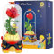 Bocguy Blocs de Construction Rose Rouge, Rose Eternelle, Protection Romantique, Blocs de Construction Créatifs, Centre de Table, Cadeaux pour Adultes et Enfants Cadeaux de Noël
