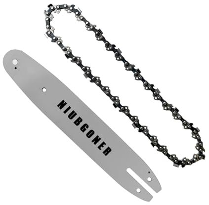 10 inch Chainsaw bar combo, Chain Saw Chain, 38'' LP Pitch - .050'' Gauge 39 Drive Links