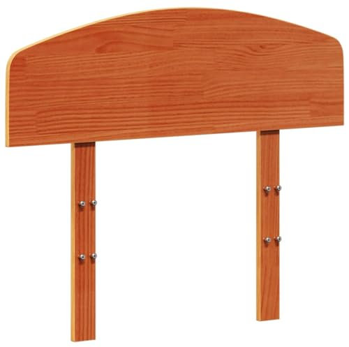 vidaXL Kopfteil Wachsbraun 75 cm Massivholz Kiefer