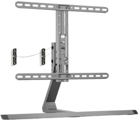 Universal TV Stand, Aluminum Alloy Universal TV Stand Table Top TV Stand For 43-75 Inch LCD LED TVs - Height Adjustable TV Base Stand TV Base Stand