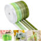 NACHLYNN 10mm x 22m Satinband Grün Schleifenband Geschenkband Bänder zum Basteln für Verpackungsband Valentinstag Dekoration Hochzeitsstrauß DIY Dekoration