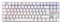 CHERRY MX 8.2 TKL Wireless, Kabellose Gaming-Tastatur ohne Nummernblock, Deutsches Layout (QWERTZ), Bluetooth, 2,4 GHz und Kabel, MX2A RED Switches, Weiß