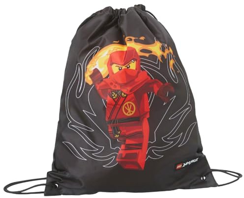 LEGO Ninjago Gymsack 20286-2409, Boy bags, Black, One size EU