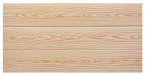 Eurodeco Lot de 20 m² / 120 panneaux de plafond, texture 3D, aspect bois, en polystyrène extrudé (XPS), 100 x 16,7 cm (P4-1)