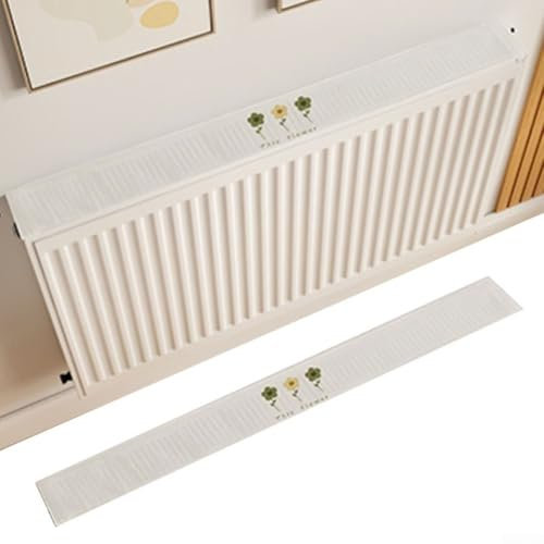 Radiator Cover, Splicable Floating Radiator Shelf, Magnetic Attachment For Dust Living Areas (180 * 10cm)