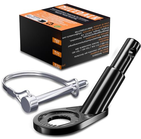 NICEDACK Fahrradanhänger Kupplung, 12 mm Fahrrad Anhängerkupplung, Fahrradanhänger-Adapter,Hundeanhänger Adapter für Fahrrad, Kinderanhänger Fahrradkupplungen