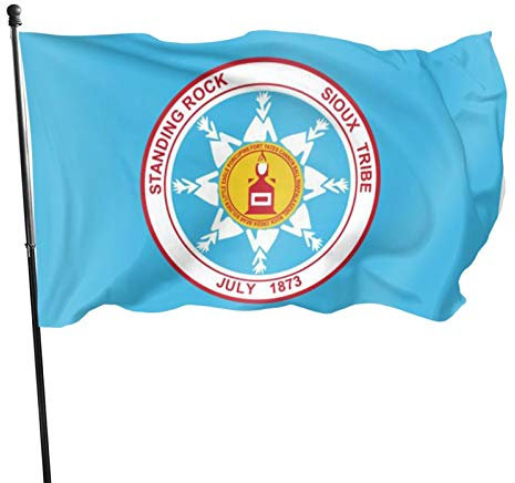 Standing Rock Sioux Tribe Flaggen 3x5 Outdoor Indoor Banner Flagge Haus Garten Dekor