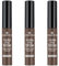 essence make me BROW eyebrow gel mascara, Augenbrauengel, Nr. 07, Braun, definierend, gelig, vegan, ohne Mikroplastikpartikel, Nanopartikel frei, ohne Parfüm, 3er Pack (3x3.8ml)