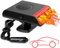 Showvigor 12V Autoheizung, Auto Heizlüfter, Tragbare Autoheizung Anti-Beschlag Windschutzscheibe Defroster, Defroster Mit ergonomischem Handgriff Zigarettenanzünder Heizlüfter für alle Autos