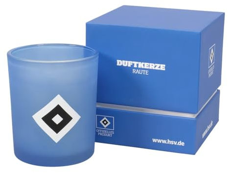 Hamburger SV HSV Duftkerze Kerze Glas ** Raute **