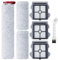 Heykewi Bürstenrolle Filter Ersatzteile für Roborock Dyad Pro/Dyad Pro Combo Nass Trockensauger Kabelloser Zubehör, 3 Bürstenrolle + 3 HEPA Filter + 1 Reinigungsbürste
