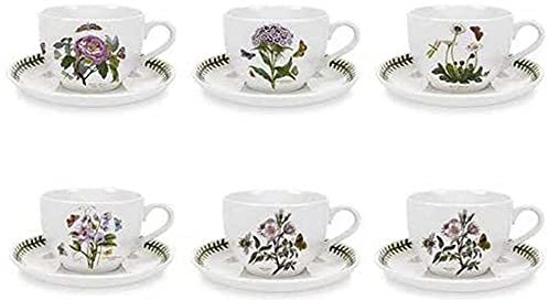 Portmeirion Botanic Garden – Taza y platillo Jumbo de 20oz