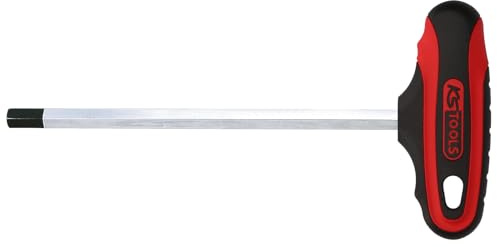 KS Tools T-Griff-Innensechskant-Schlüssel, 10mm, 235mm, auf Hänger