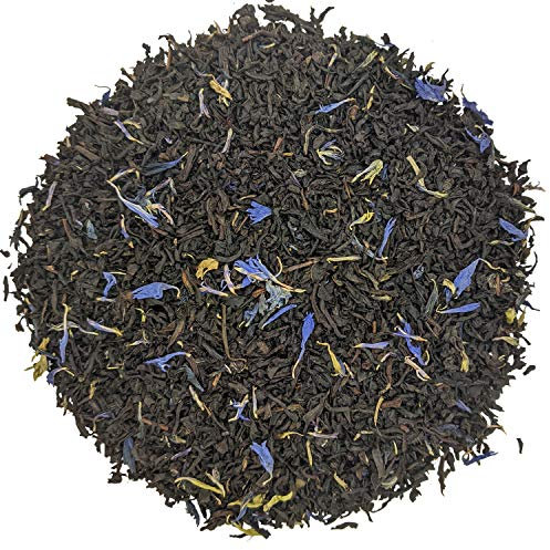 Cream Earl Grey Black Loose Leaf Tea with a Subtle Smooth Twist by Simpli-Special for Hot or Iced Tea (100g in Resealable Pouch)