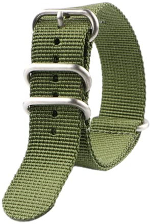 Praetorian® DiverTec Extrem NATO/Zulu Armband - Uhrenarmband Military Green 20mm