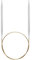 Addi Rundstricknadel Basic Metall, Messing, 120cm, 2