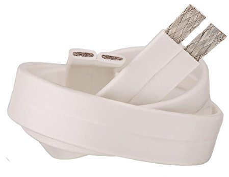 Supra Cables flaches Lautsprecherkabel 1,6mm² Weiss (Meterware)
