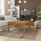 Krok Wood Couchtisch Tomas aus Massivholz (Eiche, 75 x 75 x 45 cm)