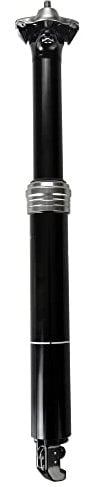 XLC All MTN Teleskopsattelstütze SP-T11 - Robuste Performance fürs Mountainbiken, Schwarz, 328 mm