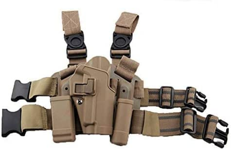 HANSTRONG GEAR Taktischer Schenkel rechts Beinholster mit Magazin Taschenlampe SIG SAUER P226 P228 P229