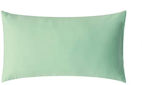 aqua-textil Luxury Bettwäsche zum Kombinieren 50 x 75 cm Kissenbezug Mint Baumwolle Mako Satin Kopfkissenbezug