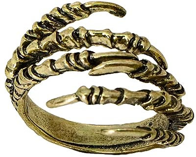 Chaks Goldener Ring Skeletthände | Einheitsgröße