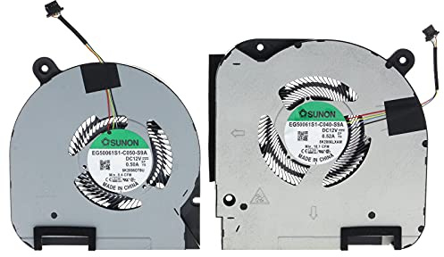 CPU+GPU Lüfter für Dell G7 17 7700 2020 DC 12V 0WMJ4N 0KFDJ9