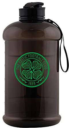 FOCO Botella de agua de la Premier League SPL Celtic de 2000 ml, ideal para deportes, gimnasio, ciclismo