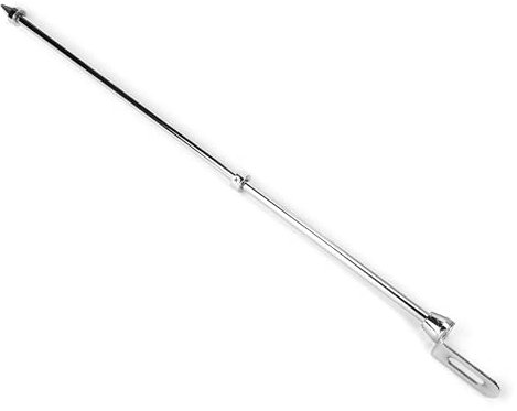 Motorrad Fahnenmast Halter, stabile Leistung Fahnenmast Stahl Fahnenmast Universal einzigartiges Aussehen Design für Hof