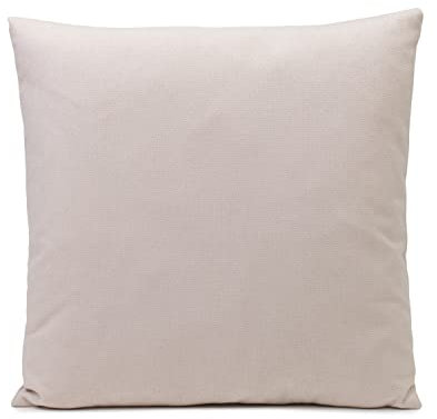 Gözze - Gefülltes Kissen mit Reißverschluss, Darco, 45 x 45 cm - Creme