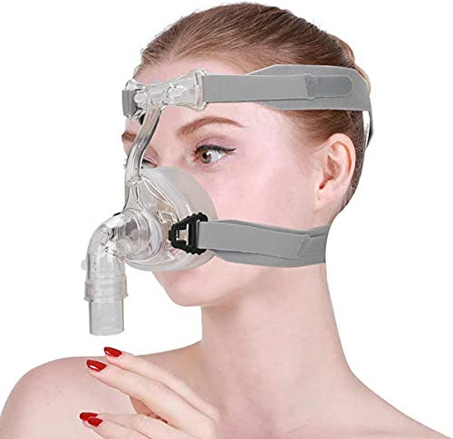 HSRG Universal Breathing Machine Headgear, Breathing Machine Face Guard Head Belt Anti Snoring Silicone, Comfort Ventilator Replacement Head Band Help Easy Sleep